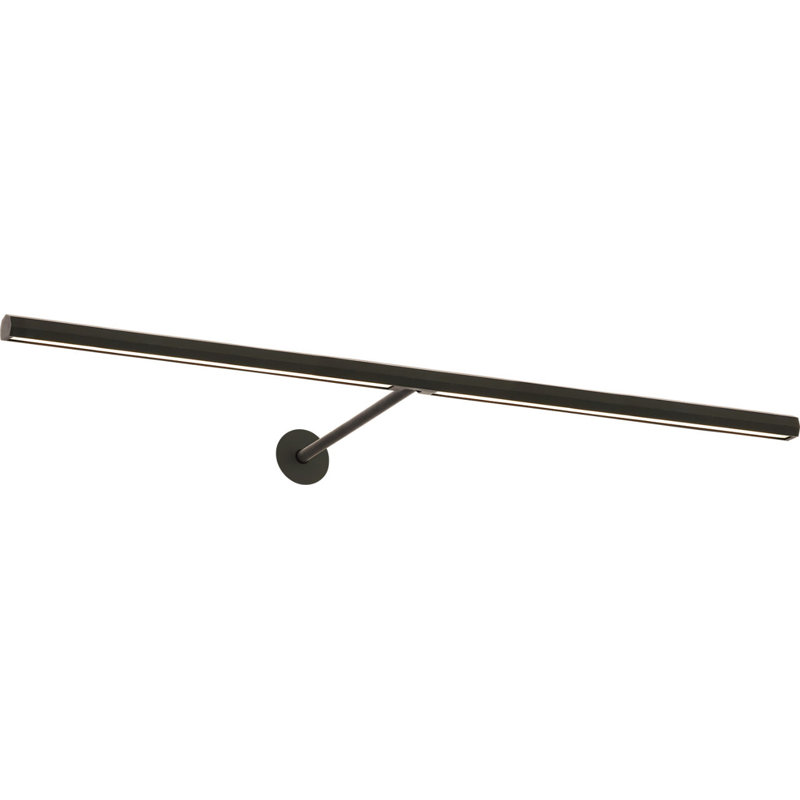 Plural Faceted Picture Light, Bronze, 17.4, 0.7" H x 24" W x 8.9" D