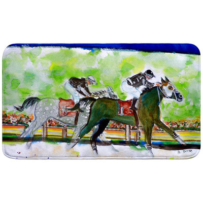 Close Race Bath Mat