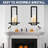 Metal Wall Candle Holder