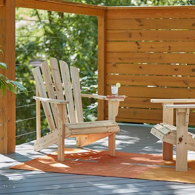 Chaise Adirondack en bois