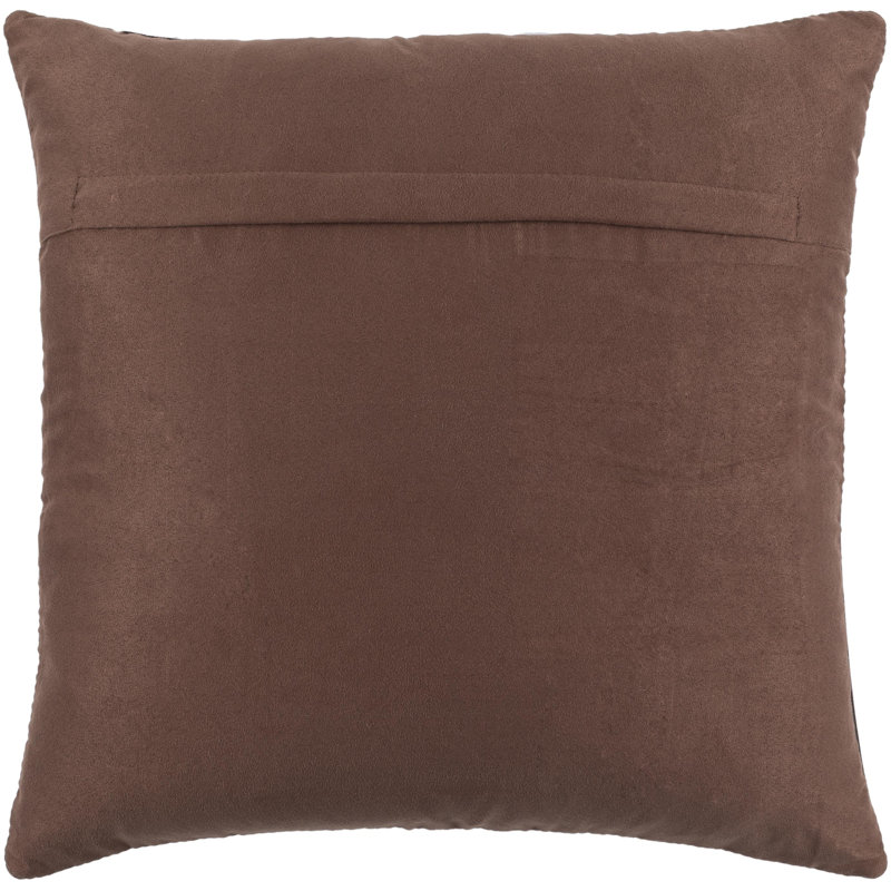 Housse de coussin rectangulaire en cuir Sheffield