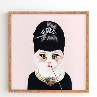 « hepburn cat », impression