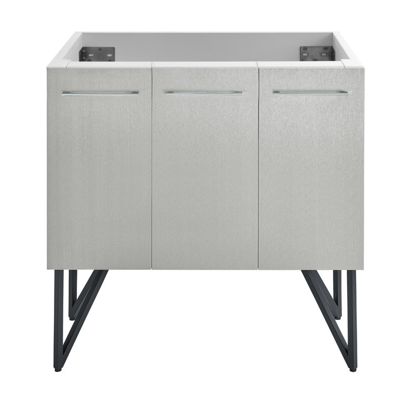 Meuble-lavabo de 36 po Annwick - armoire seulement, Gris
