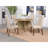 Round Dining Table Mango Wood