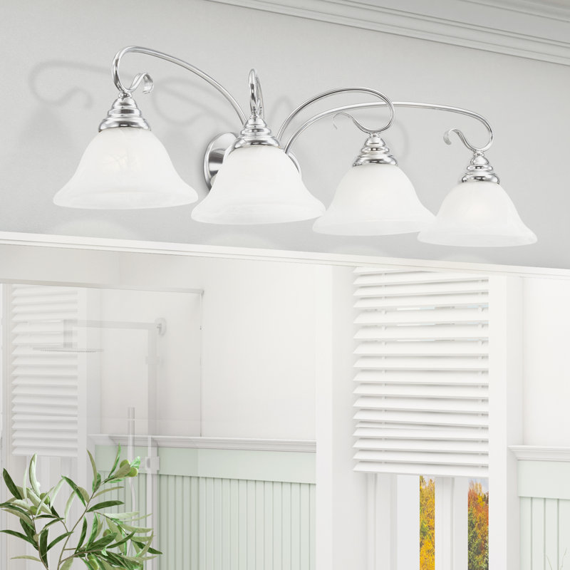 Aquala 4 - Light Dimmable Vanity Light, Chrome