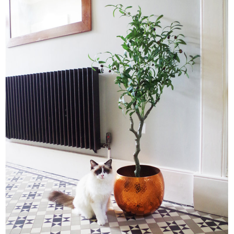 120cm Faux Olive Tree Tree in Pot Liner