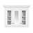 35" Bathroom Medicine Cabinet With Mirror