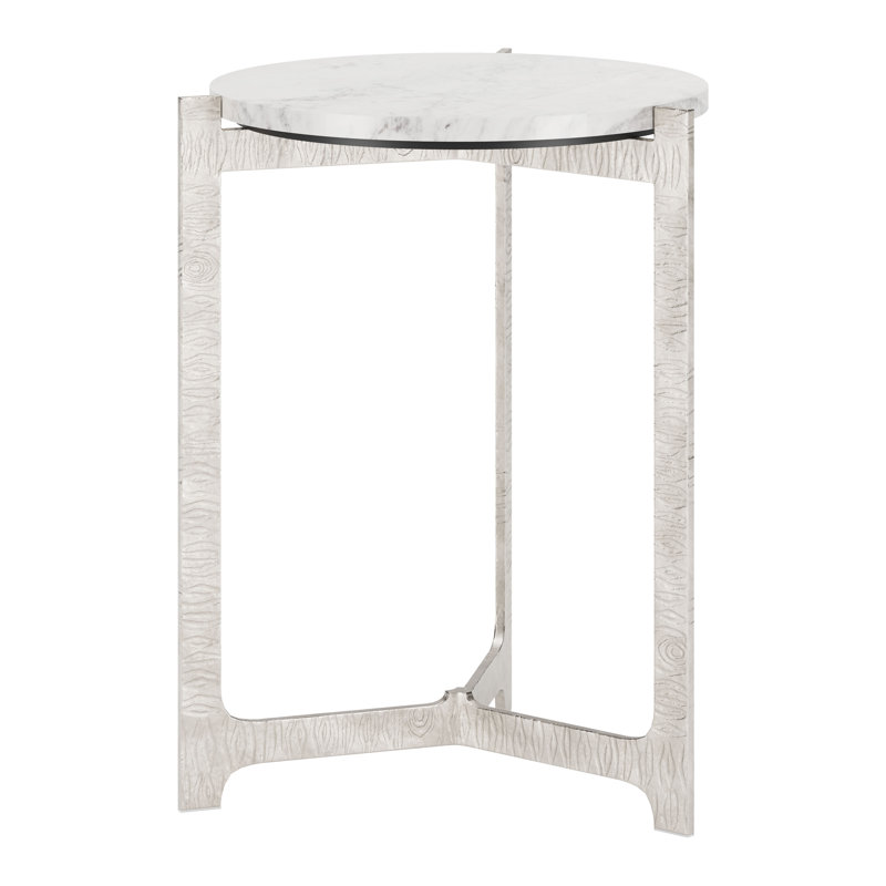 Barmas Marble Top End Table