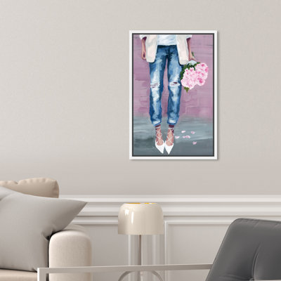 " Fashion Blogger Flowers " by Oliver Gal