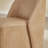 Fully Upholstered Dining Chair with Casters-118219181