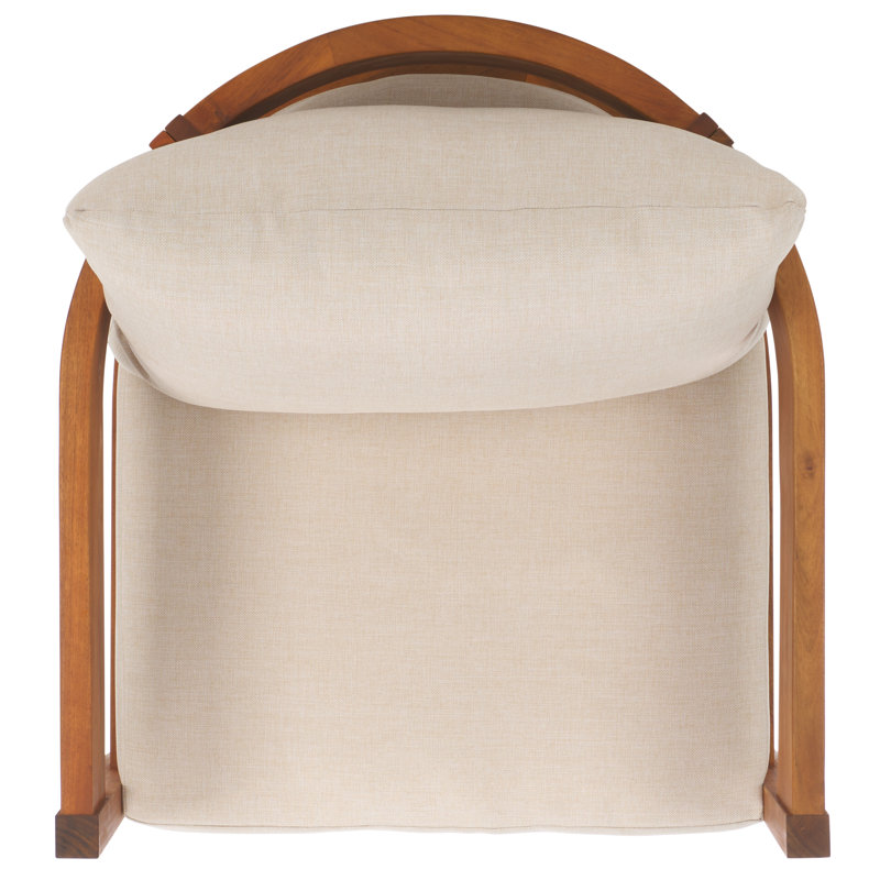 Theo Solid Acacia Wood Outdoor Lounge Chair Set
