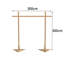 Eiren 300cm W x 100cm D Solid Wood Garden Arches in Brown