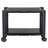 Mount-It! Height Adjustable Under Desk Printer Stand with Wheels, Rolling Printer Cart