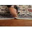 Tapis turc géométrique fait à la main 8 x 10