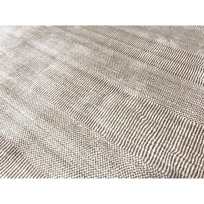 Wool Area Rug in Beige