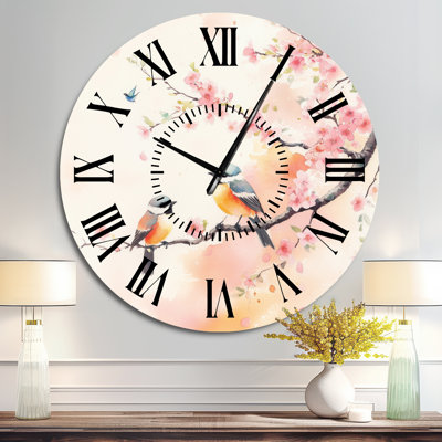 Mikado I - Asian Silent Metal Wall Clock