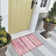 Tapis rose / gris / blanc Ance