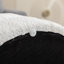 Repose-pieds rond avec rangement en tissu Boucle-1207809884
