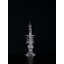 Samara Glass Torchiere Lamp