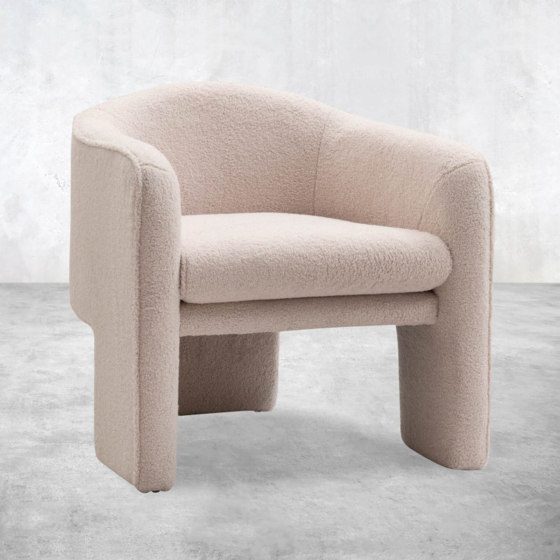 Chaise d'appoint Mezcal, Mélange de polyester rose