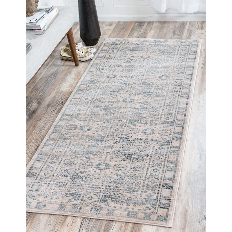 Ikat Indoor Rug, Runner 2'7" x 6'