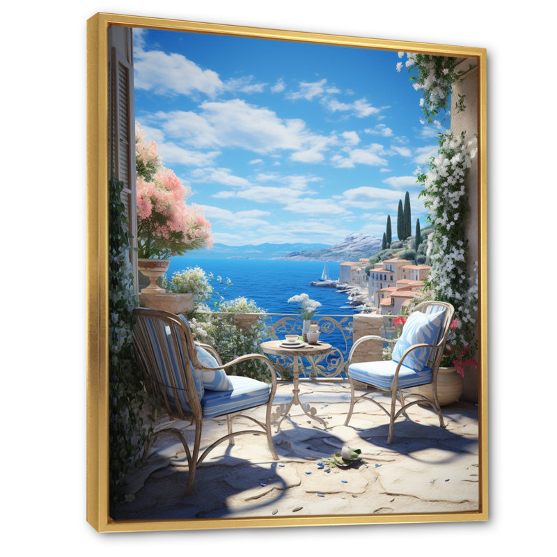 Décoration côtière française en Provence III - Décoration murale nautique et plage, H 32 po x l 24 po x P 1 po