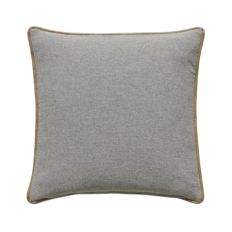 Arthur Plaid Cotton Throw Pillow, 20"H x 20"W