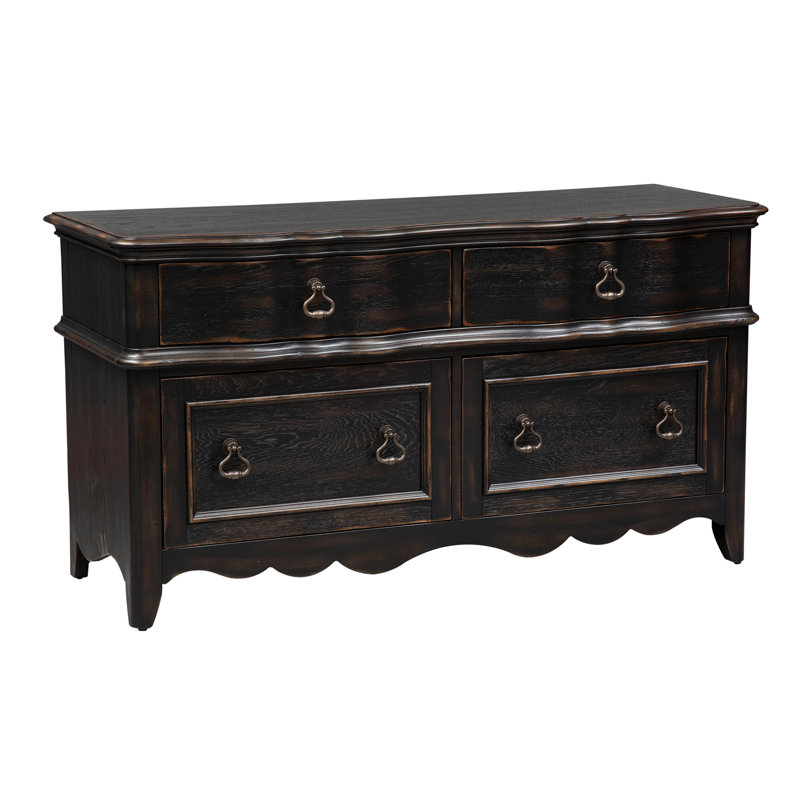 Rickett 56'' Wide 4 - Drawer Filing Credenza