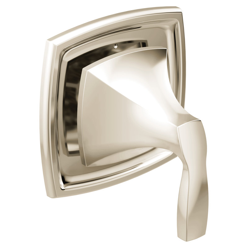 Voss Transfer Valve Trim with Lever Handle, Polished Nickel
