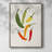 Organic Veg X Framed Print - Solid Wood-1757684286