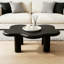 table basse en forme de nuage avec 4 pieds ronds, convenant aux salons-130149513