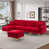 Velours rouge