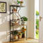 180cm H x 90cm W Metal Book Display Bookcase