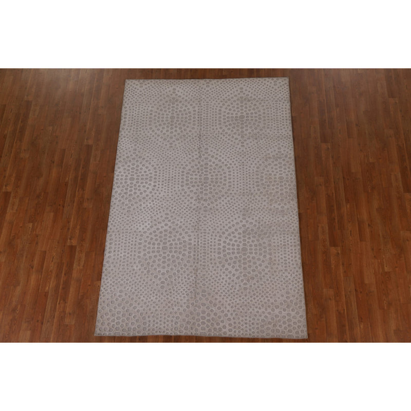 Handmade Gabbeh Contemporary Area Rug 5x8