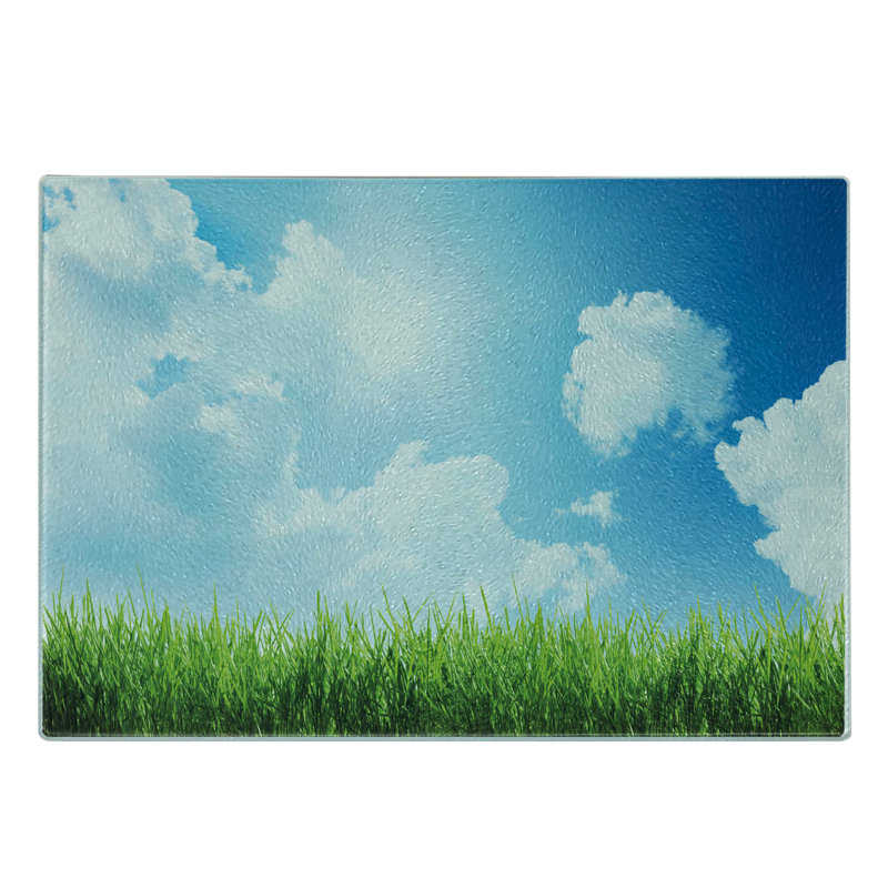 Planche à découper en verre trempé Ambesonne