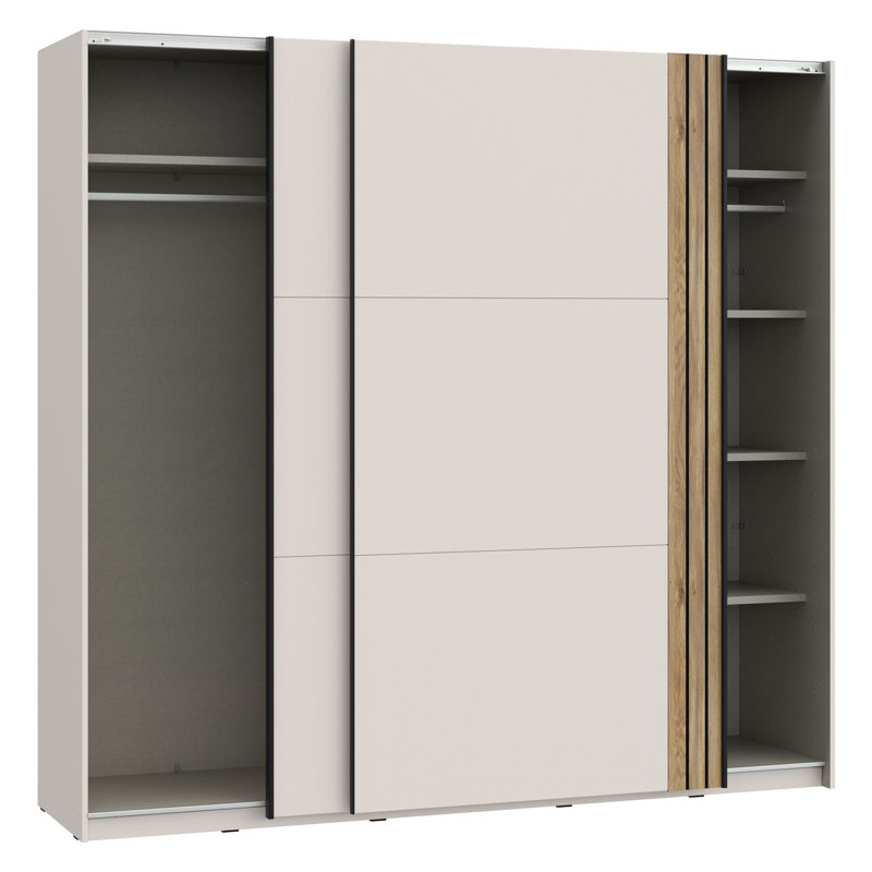 2 Door Manufactured Wood Wardrobe