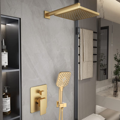 Complete Shower System with Rough in-Valve