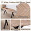 Rectangle Dining Set with Tufted Dining Chair-1597908663-1597908665