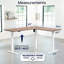 Bureau debout d'angle électrique VIVO-94094797-102441338