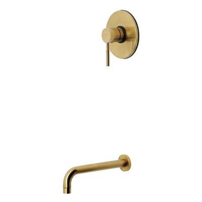 Robinet de baignoire à pression équilibrée à poignée simple Kingston Brass