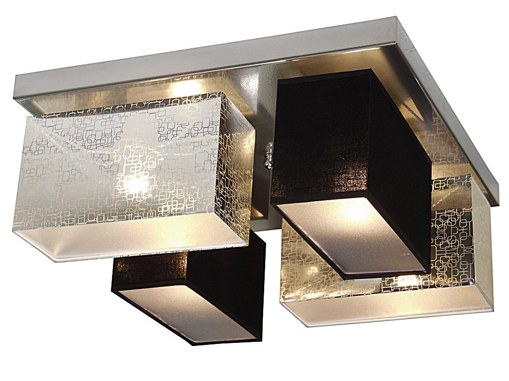 Parton 4-Light 45cm Semi Flush Mount