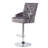 Danyelle Swivel Upholstered Adjustable Height Counter Stool