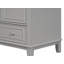 Meuble-lavabo durable sans lavabo, base seulement, avec portes et tiroir-97827502
