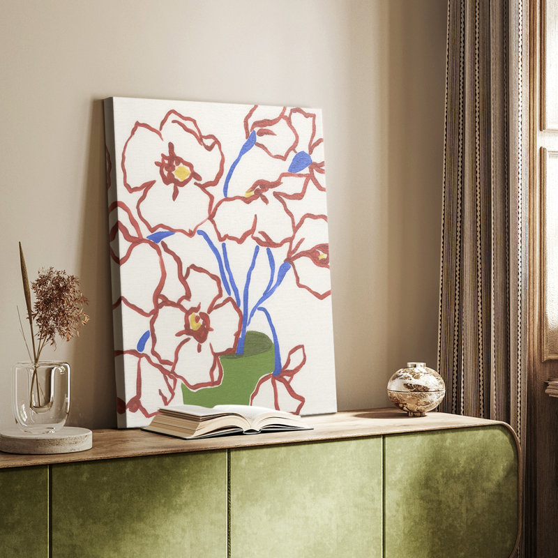 Petal Perimeter II - galerie sur mesure Cavas, H 18 po x l 12 po