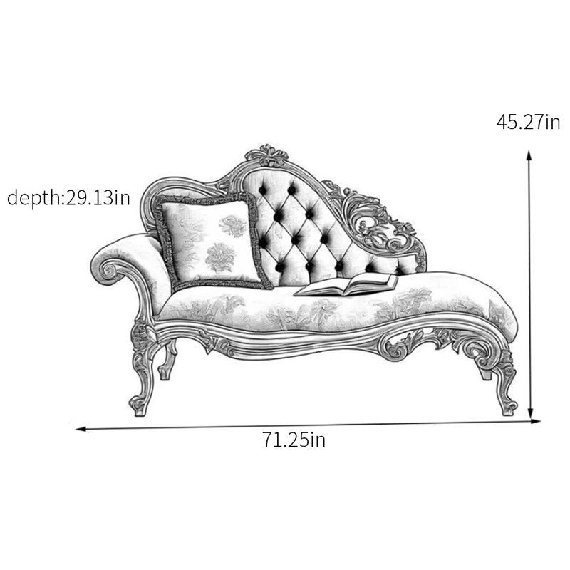 Magnifique fauteuil inclinable fabriqué à la main