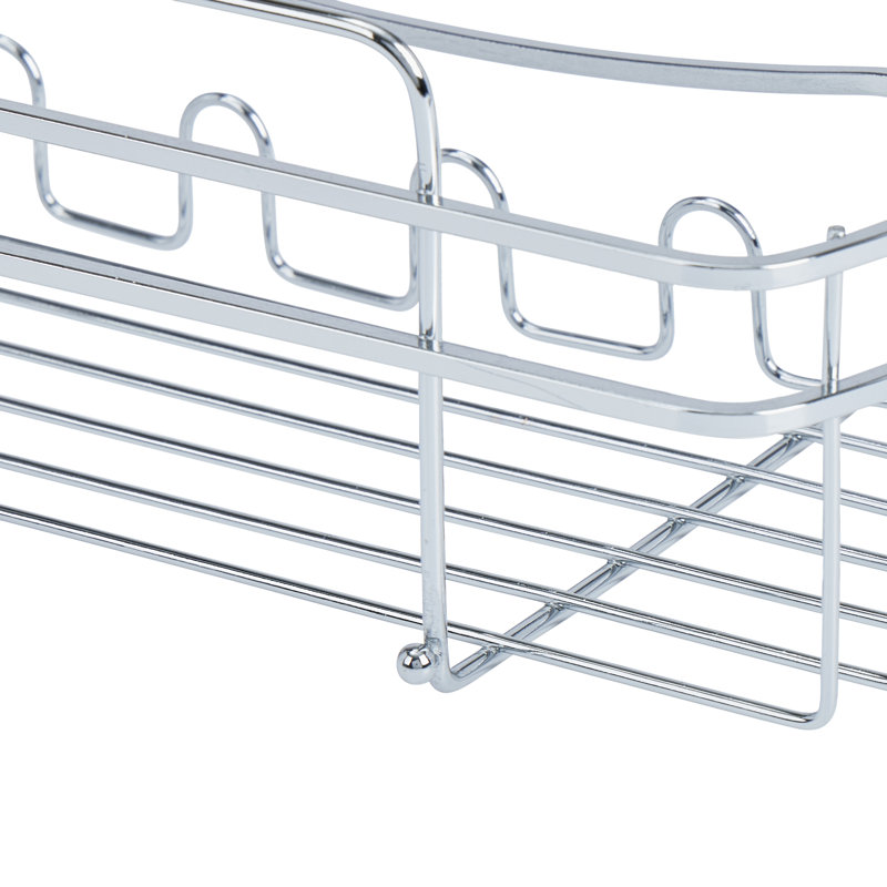  Organisateur de douche 5 pièces en chrome