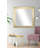 Bahena Engineered Wood Flat Wall Mirror-55256107-55086420