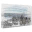 View Of San Francisco In Abstract - Wrapped Canvas-55302032