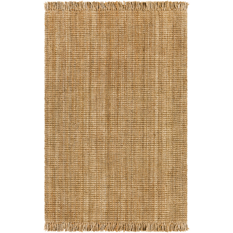 Ikumi Hand-Woven Stain-Resistant Jute and Sisal Area Rug, Rectangle 3' x 5'