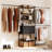 Sanak 70.8'' - 110'' Closet System-110508782
